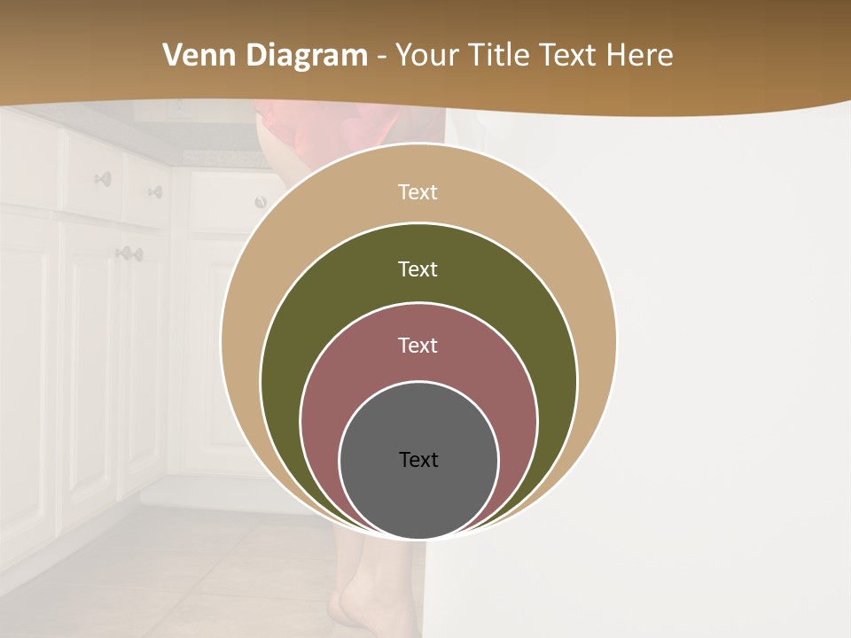 Sexy Lingerie Fridge PowerPoint Template