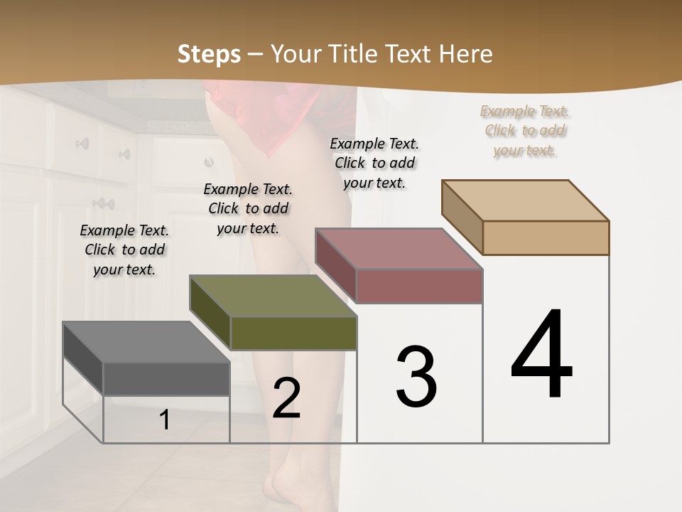 Sexy Lingerie Fridge PowerPoint Template