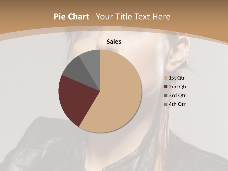 Girl Trick Makeup PowerPoint Template