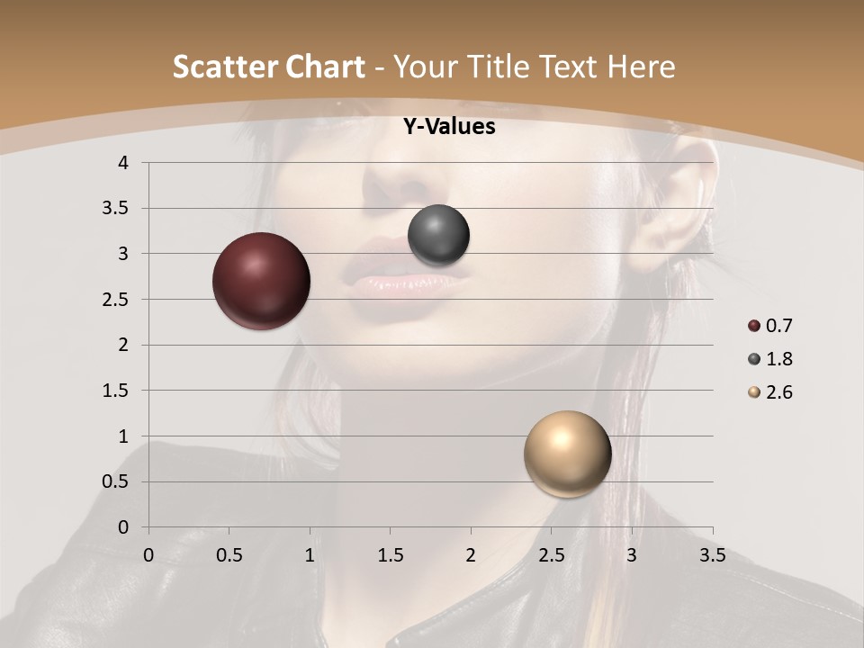 Girl Trick Makeup PowerPoint Template