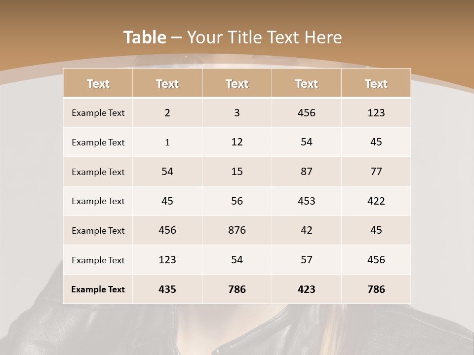 Girl Trick Makeup PowerPoint Template