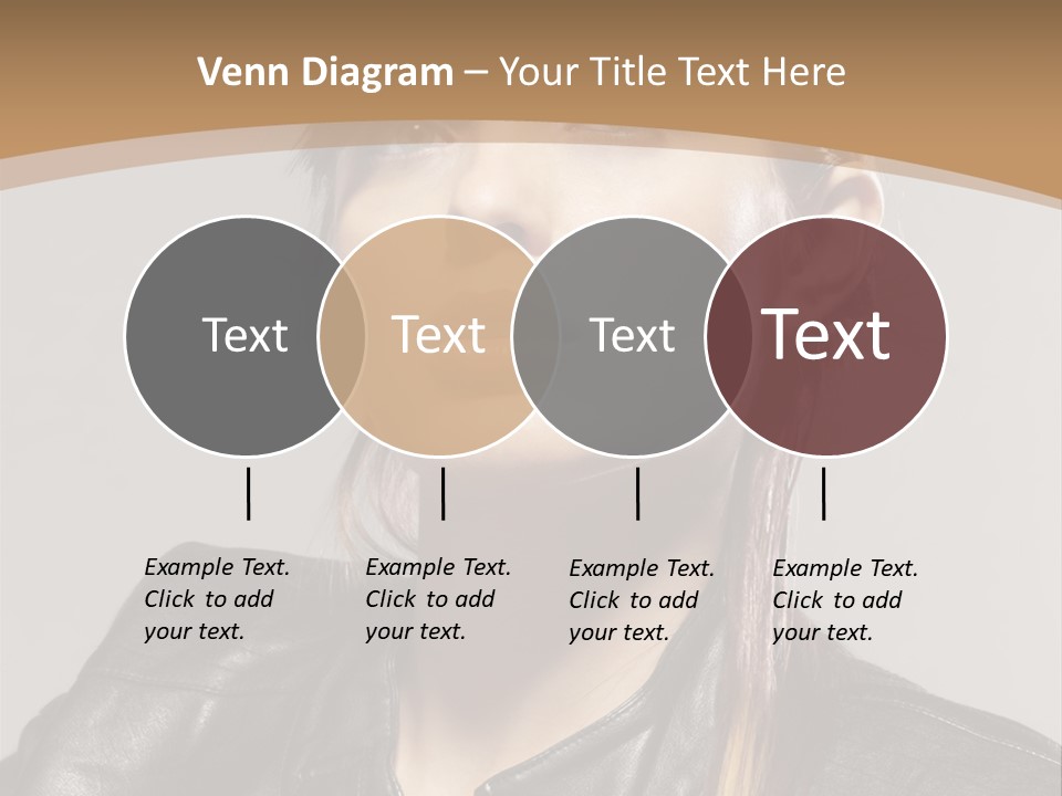 Girl Trick Makeup PowerPoint Template