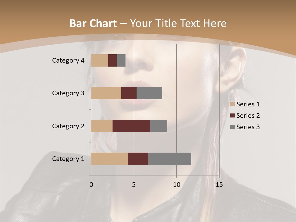 Girl Trick Makeup PowerPoint Template