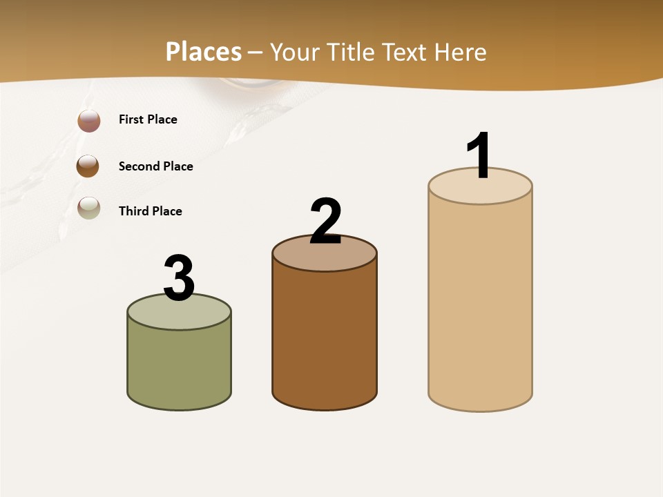 Anniversary Gold Concept PowerPoint Template