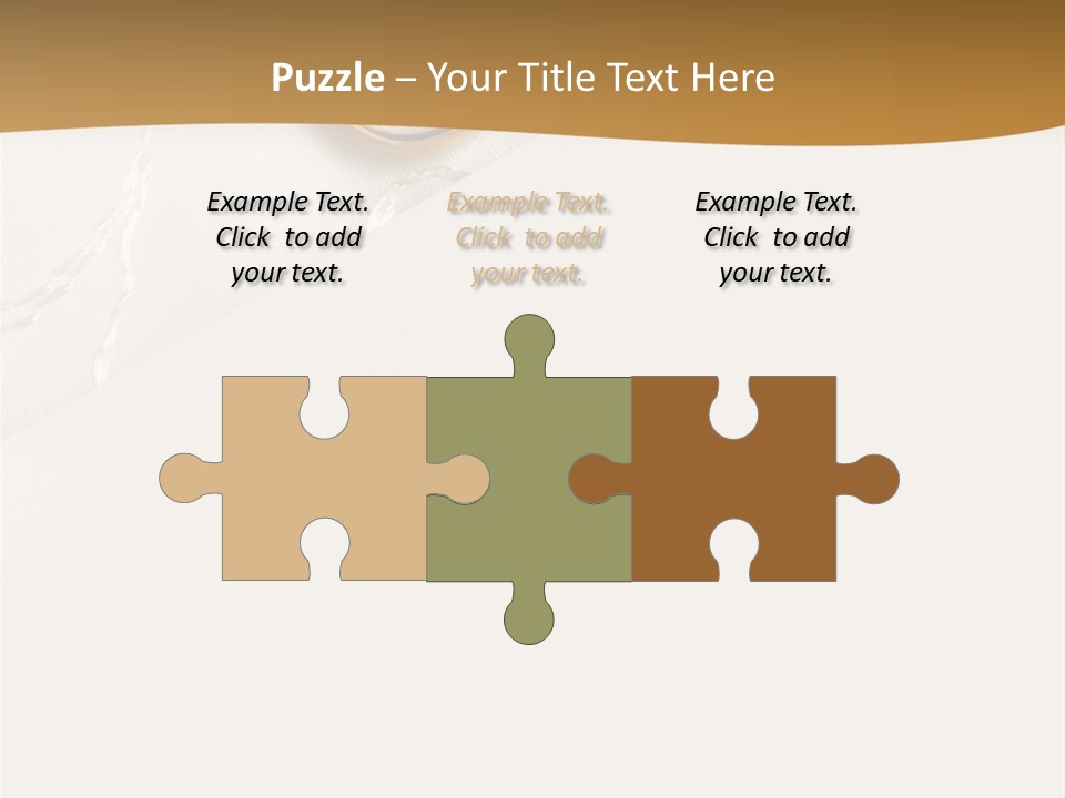 Anniversary Gold Concept PowerPoint Template