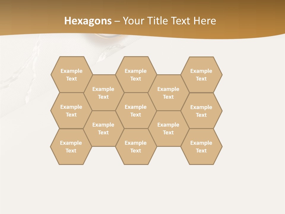 Anniversary Gold Concept PowerPoint Template