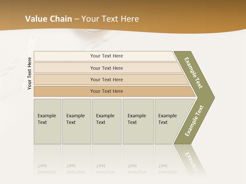 Anniversary Gold Concept PowerPoint Template