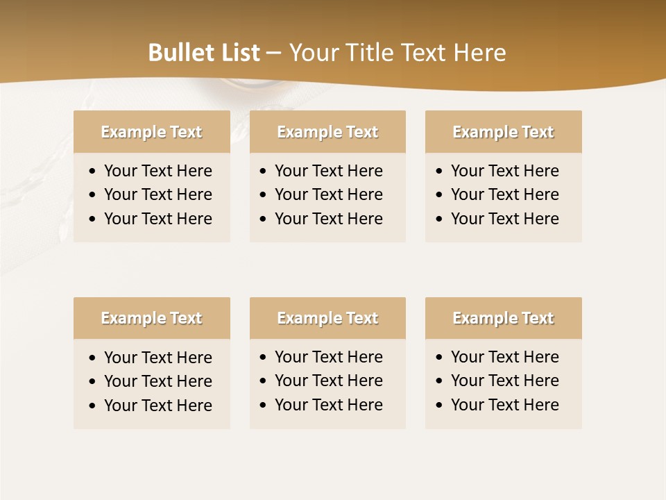 Anniversary Gold Concept PowerPoint Template