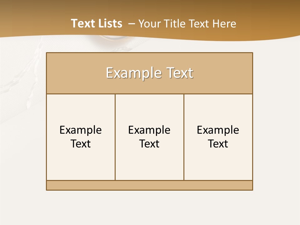 Anniversary Gold Concept PowerPoint Template