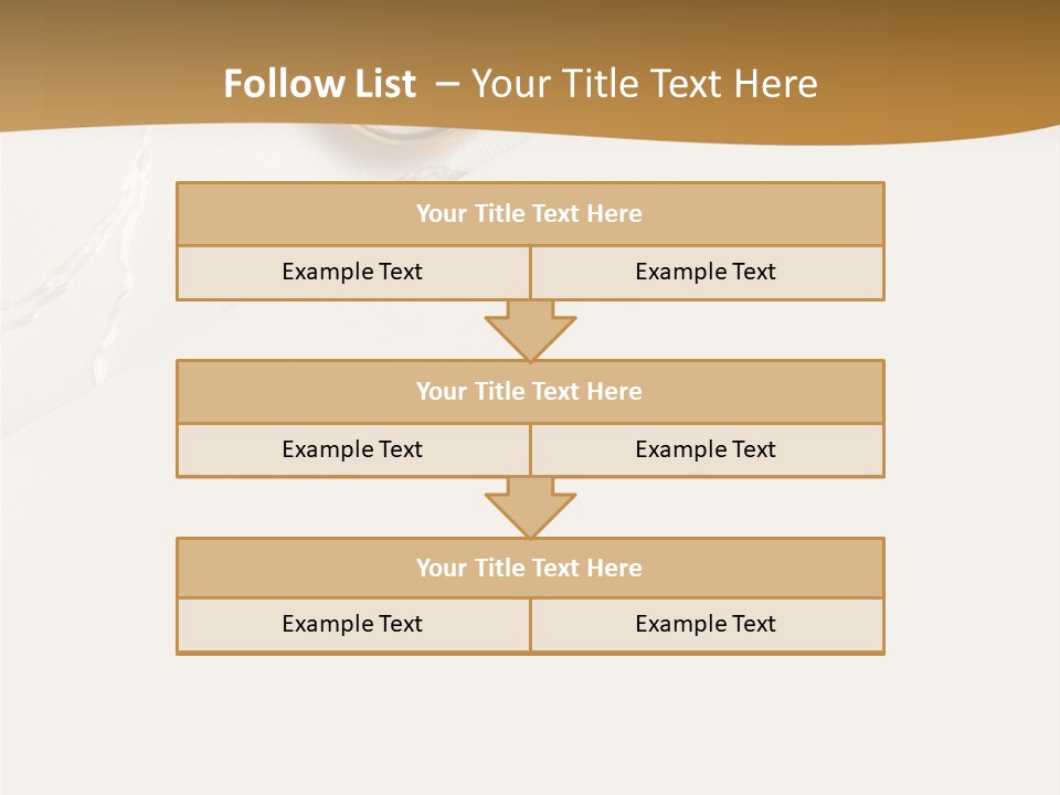Anniversary Gold Concept PowerPoint Template