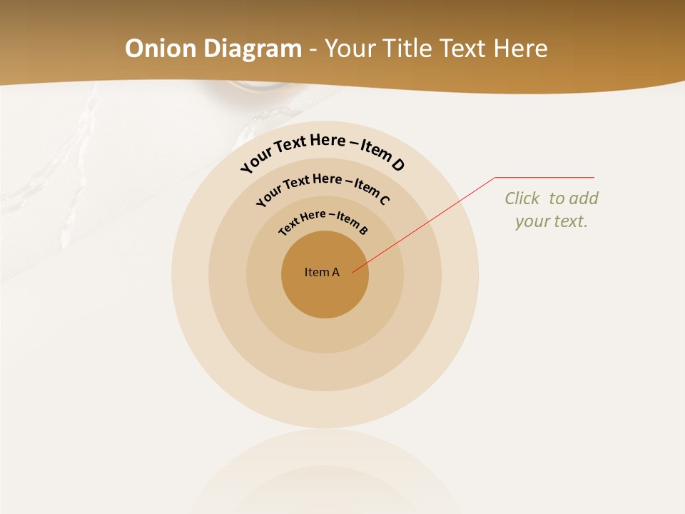 Anniversary Gold Concept PowerPoint Template