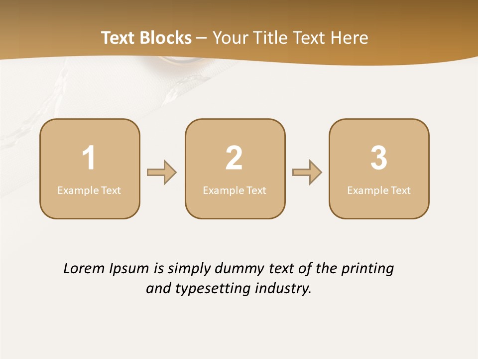Anniversary Gold Concept PowerPoint Template