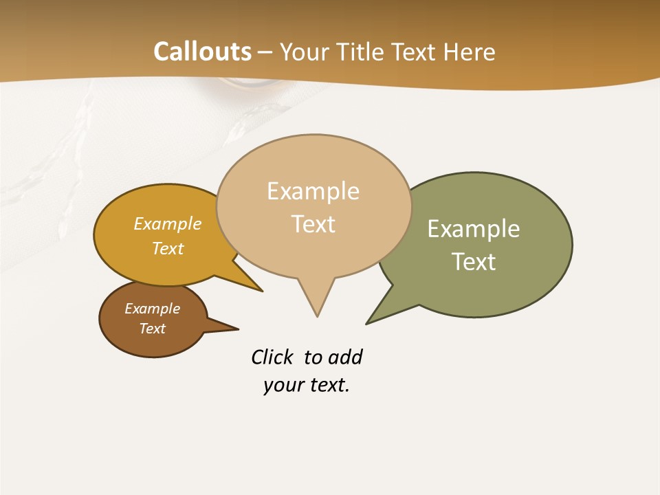 Anniversary Gold Concept PowerPoint Template