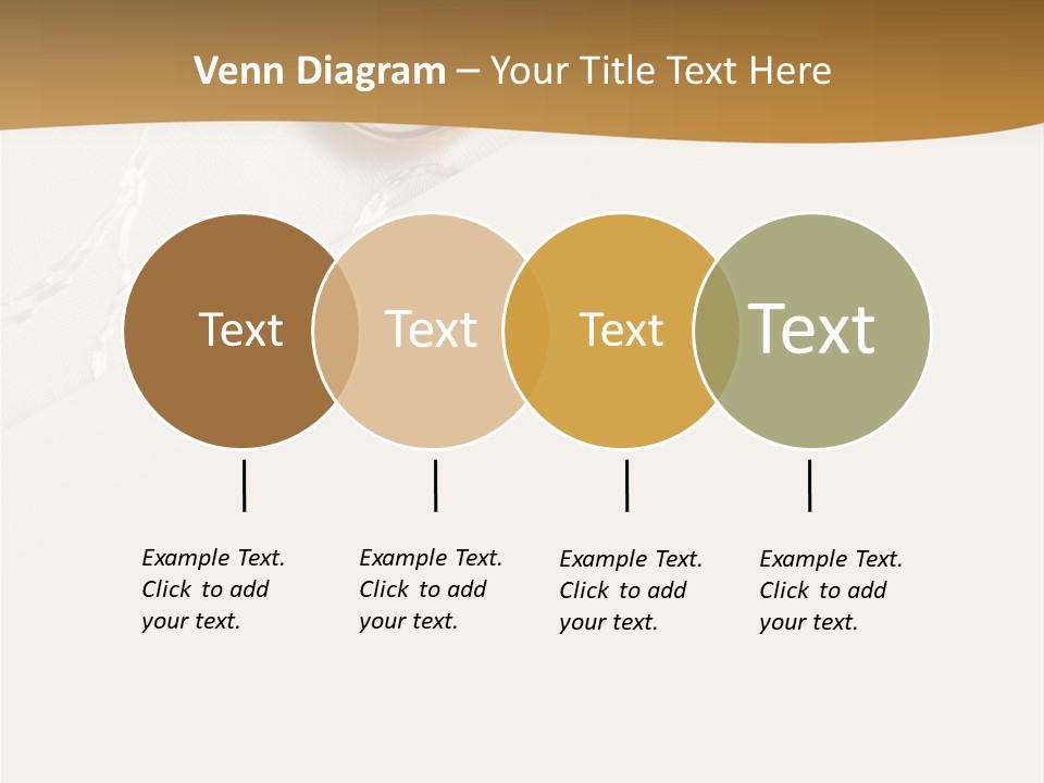 Anniversary Gold Concept PowerPoint Template