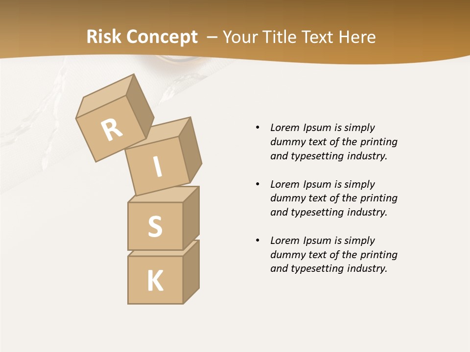 Anniversary Gold Concept PowerPoint Template