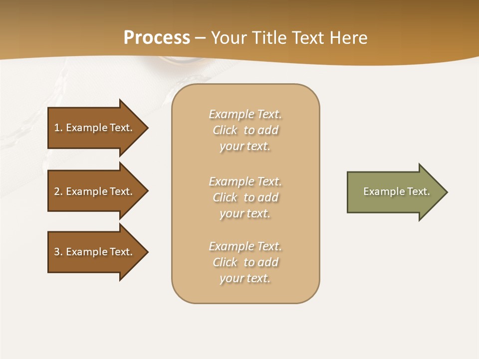 Anniversary Gold Concept PowerPoint Template
