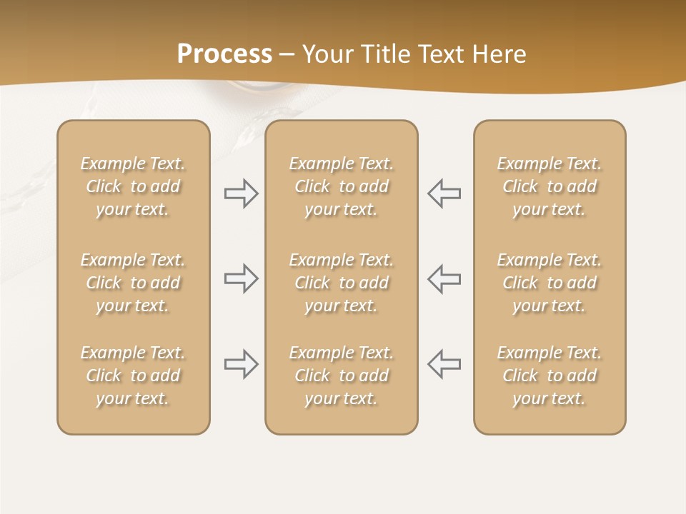 Anniversary Gold Concept PowerPoint Template