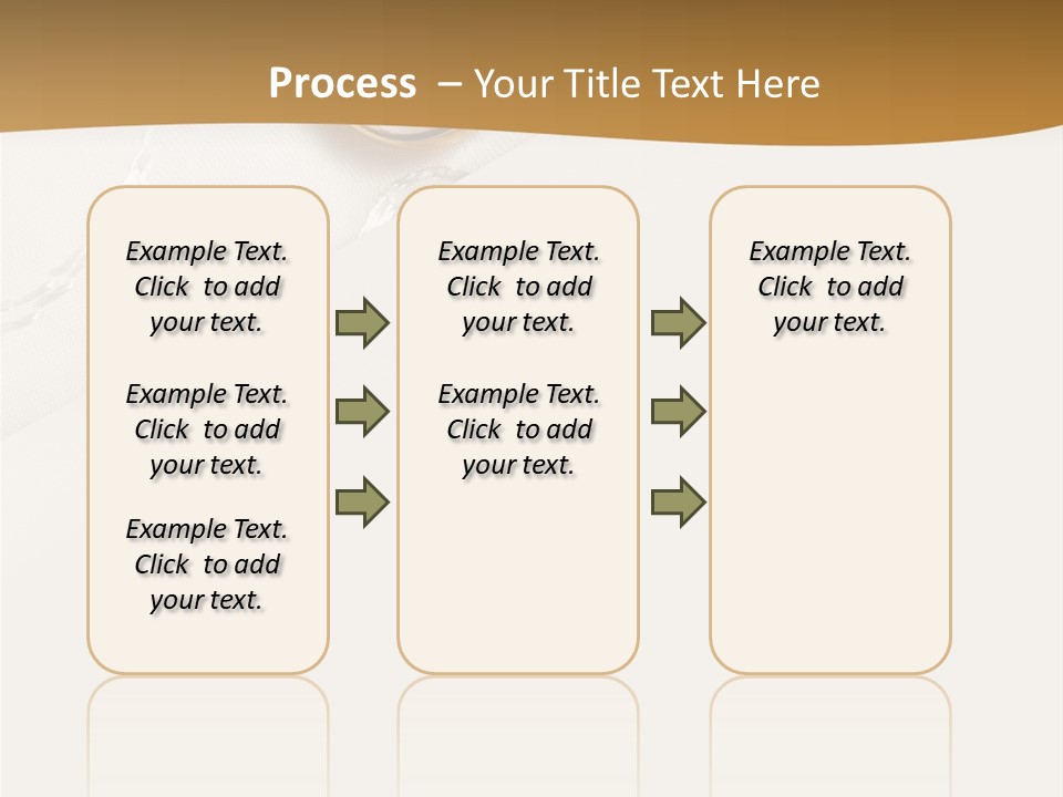 Anniversary Gold Concept PowerPoint Template