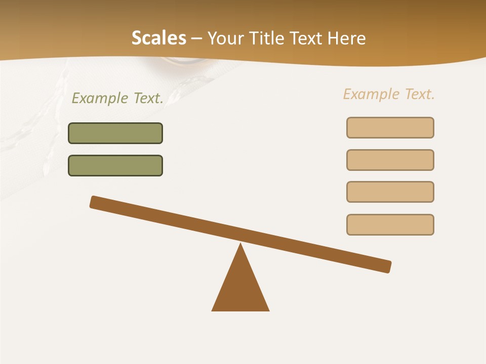Anniversary Gold Concept PowerPoint Template