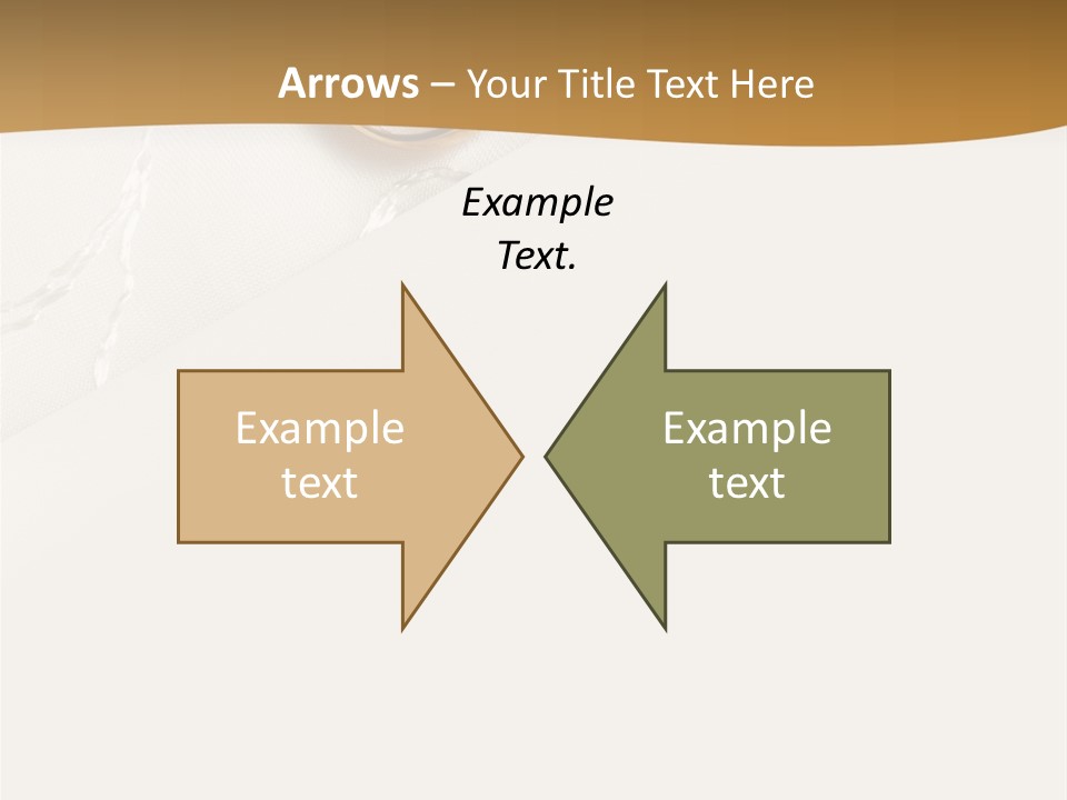 Anniversary Gold Concept PowerPoint Template