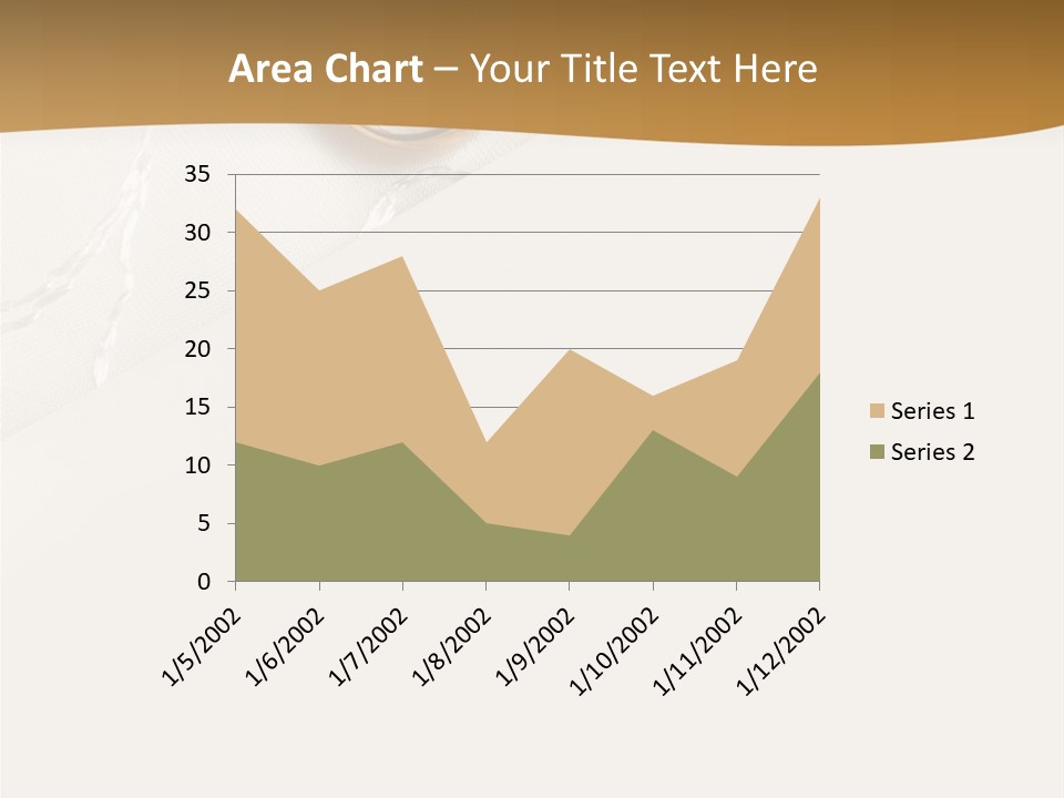 Anniversary Gold Concept PowerPoint Template
