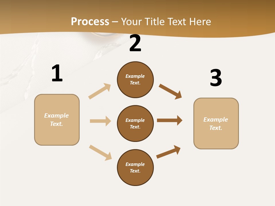 Anniversary Gold Concept PowerPoint Template