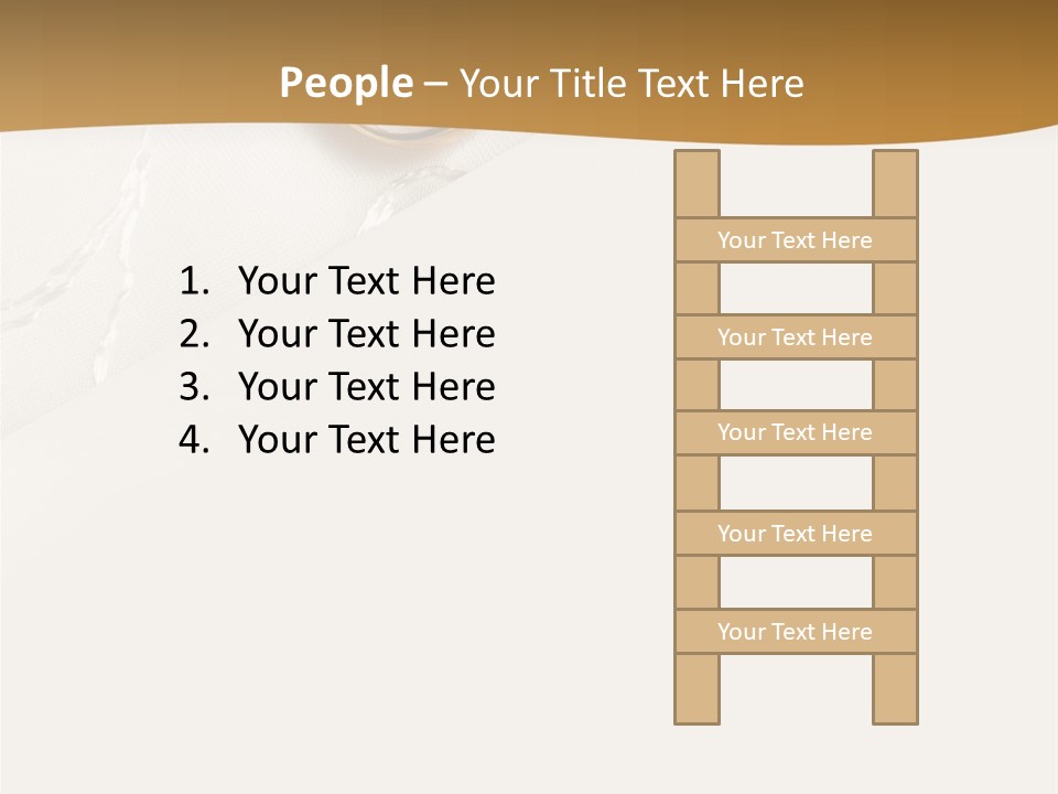 Anniversary Gold Concept PowerPoint Template