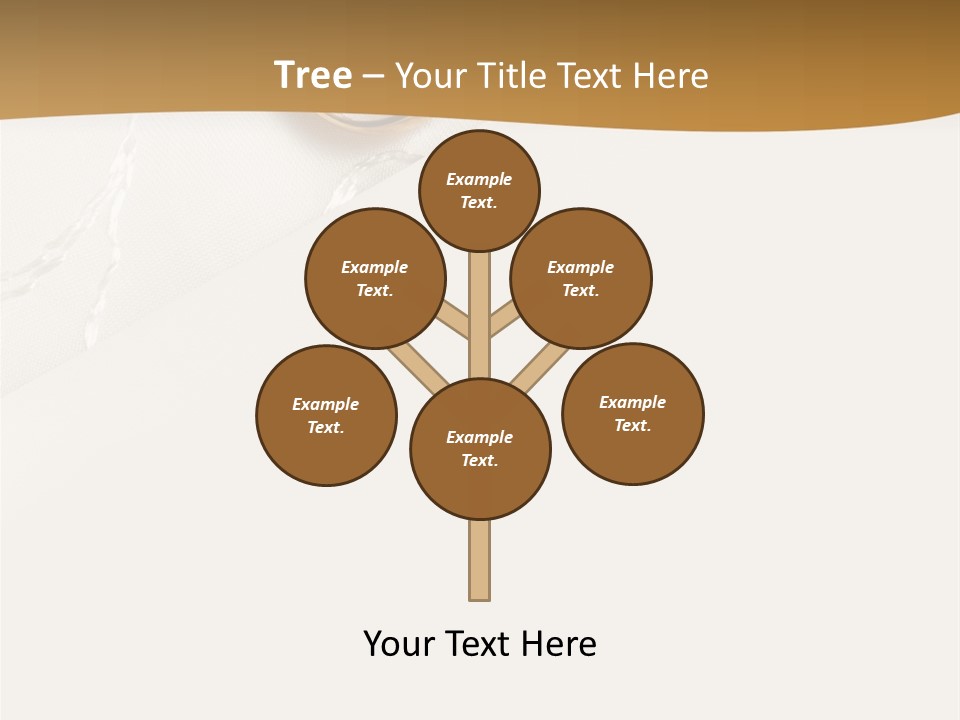 Anniversary Gold Concept PowerPoint Template