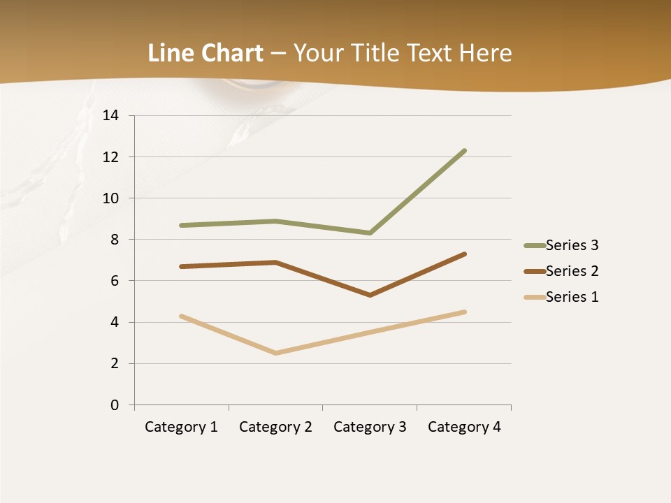 Anniversary Gold Concept PowerPoint Template
