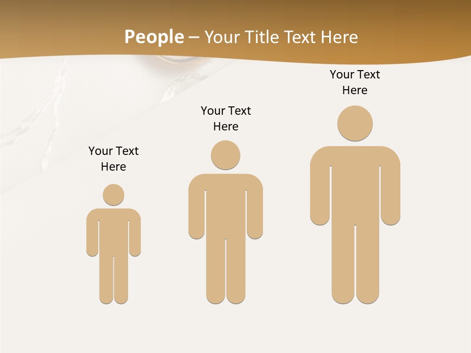 Anniversary Gold Concept PowerPoint Template