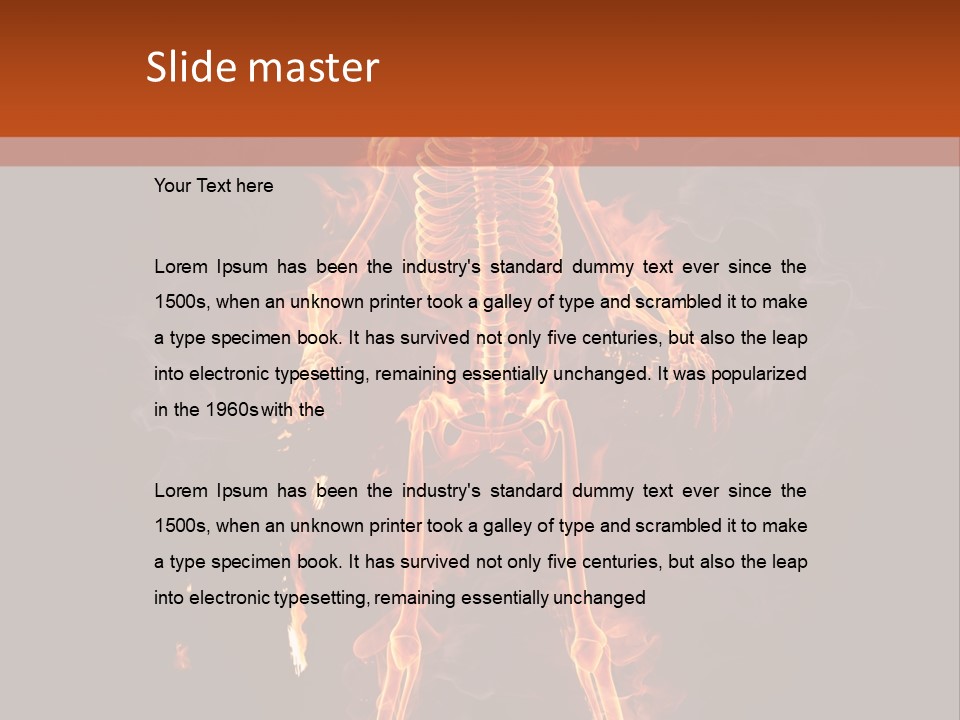 Healthy Breakfast Smile PowerPoint Template