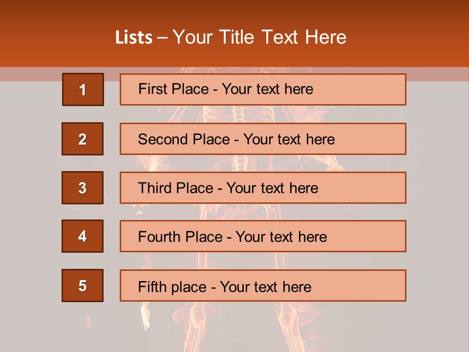 Healthy Breakfast Smile PowerPoint Template