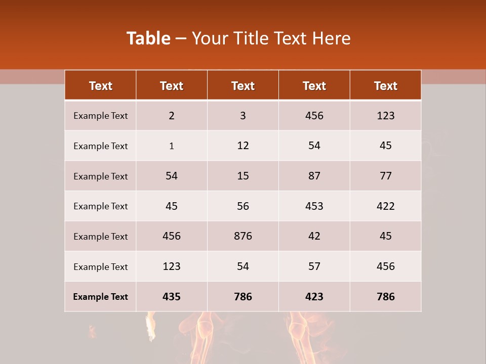 Healthy Breakfast Smile PowerPoint Template