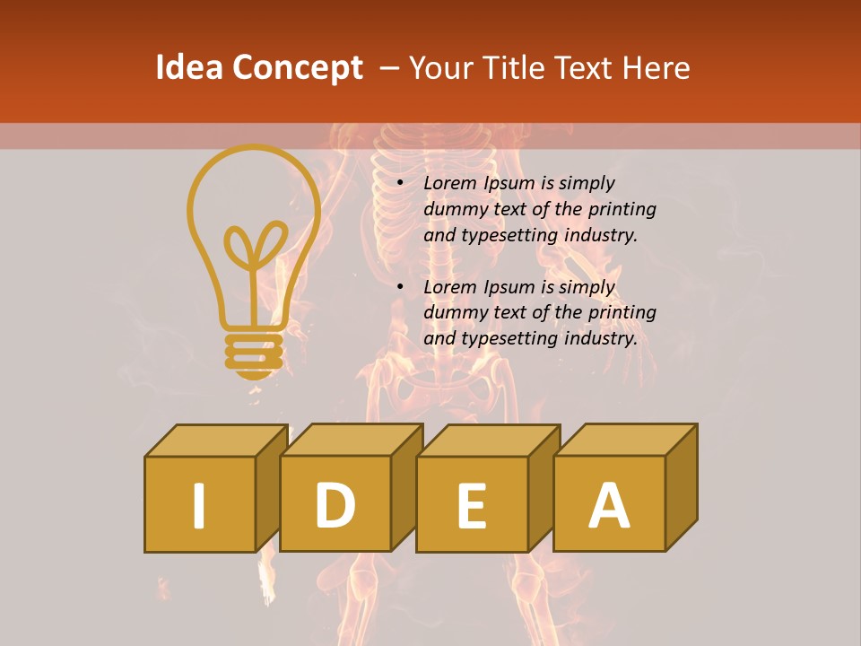 Healthy Breakfast Smile PowerPoint Template