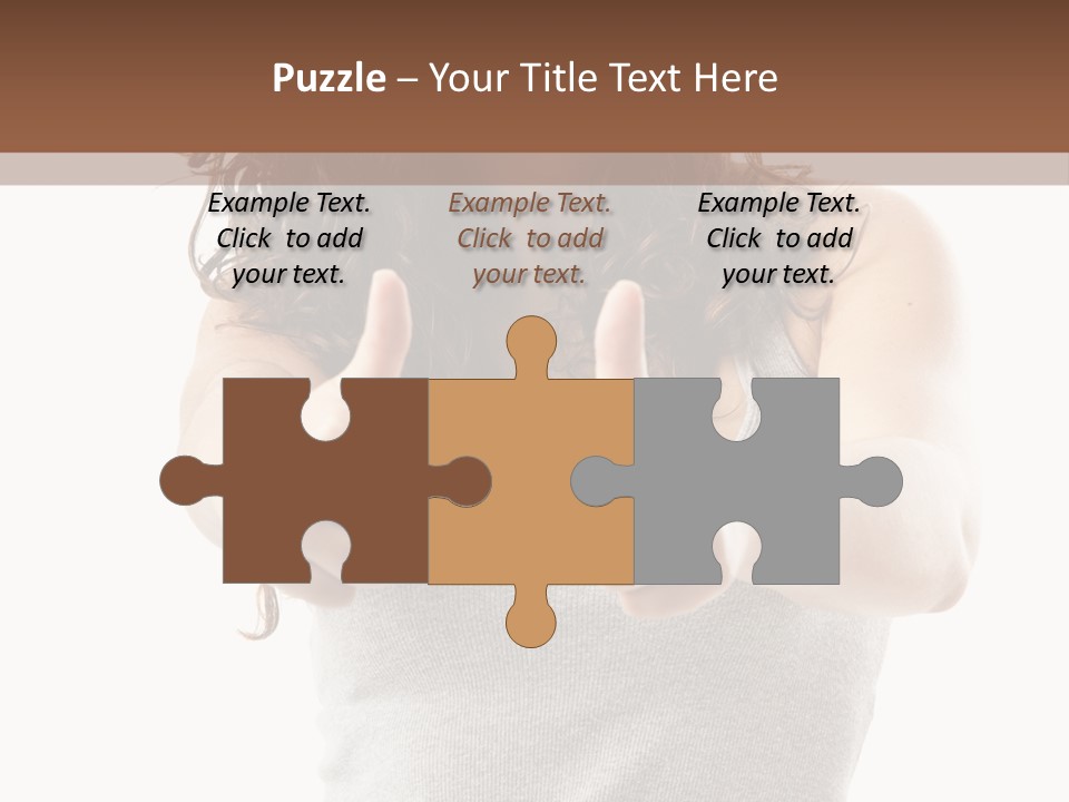 Gesture Top Cheerful PowerPoint Template