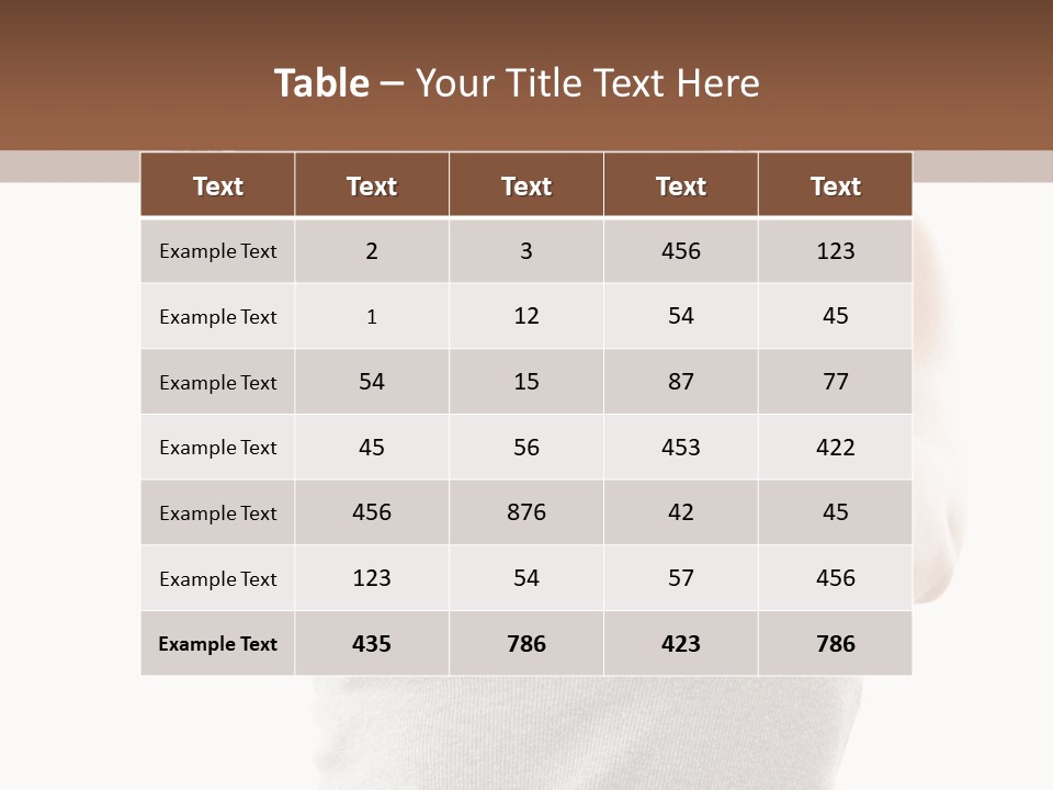 Gesture Top Cheerful PowerPoint Template