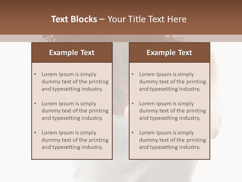 Gesture Top Cheerful PowerPoint Template