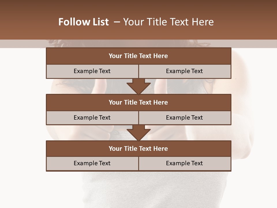 Gesture Top Cheerful PowerPoint Template