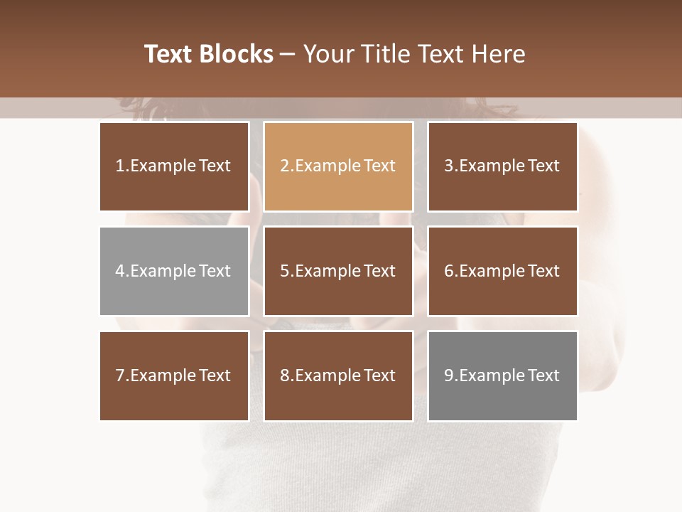 Gesture Top Cheerful PowerPoint Template