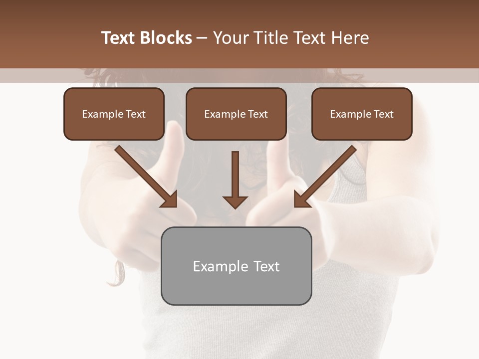 Gesture Top Cheerful PowerPoint Template