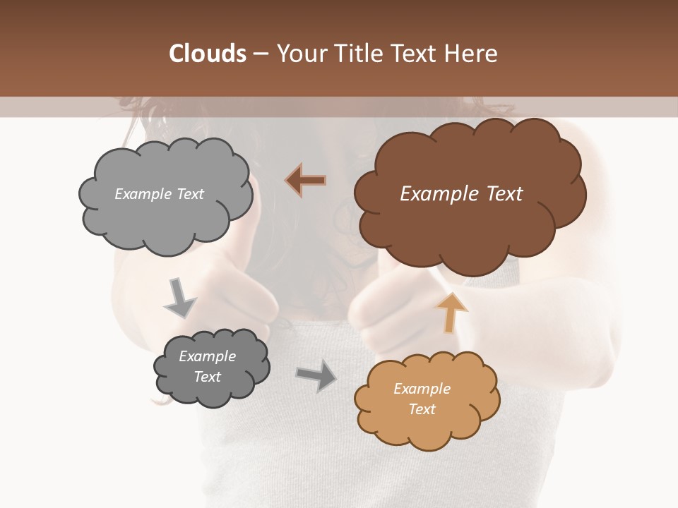 Gesture Top Cheerful PowerPoint Template