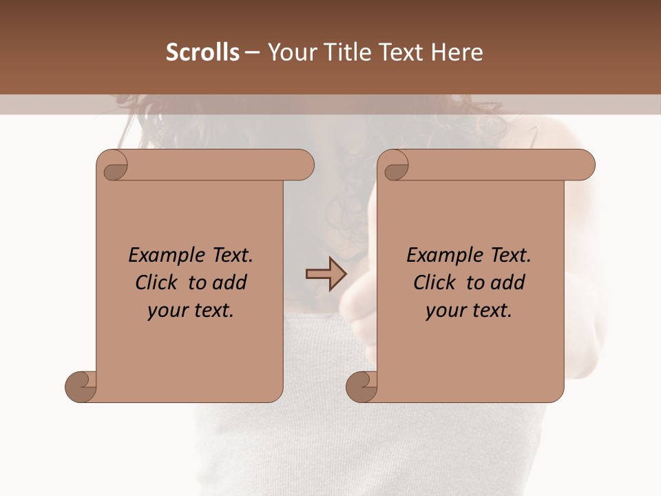 Gesture Top Cheerful PowerPoint Template