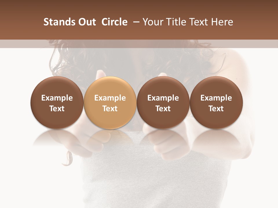 Gesture Top Cheerful PowerPoint Template