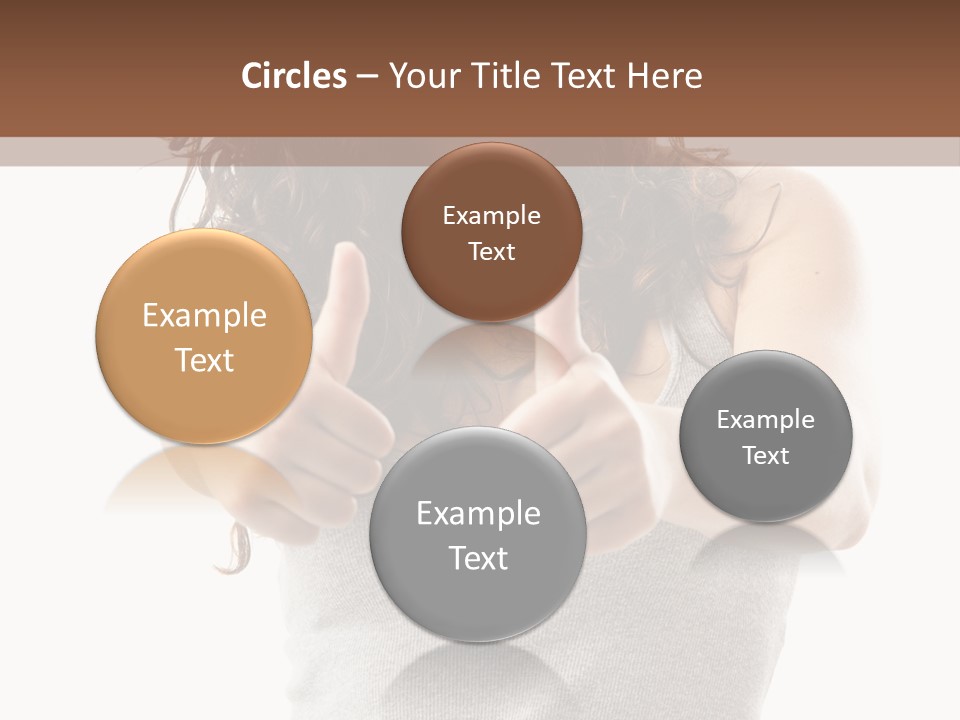 Gesture Top Cheerful PowerPoint Template