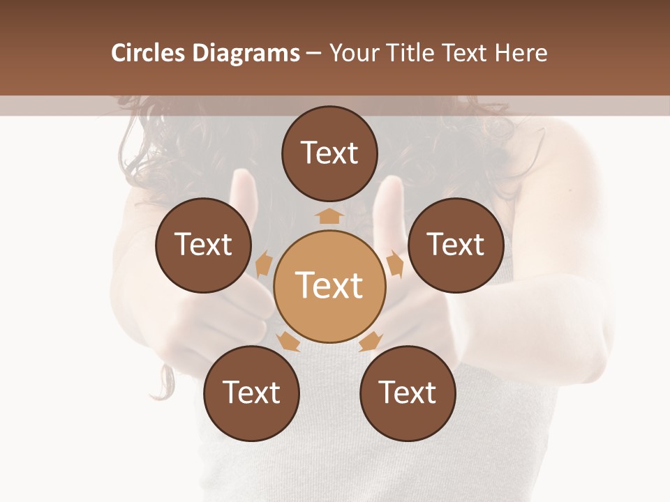 Gesture Top Cheerful PowerPoint Template