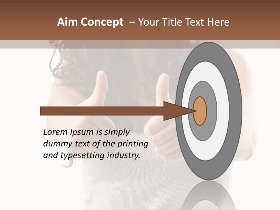 Gesture Top Cheerful PowerPoint Template