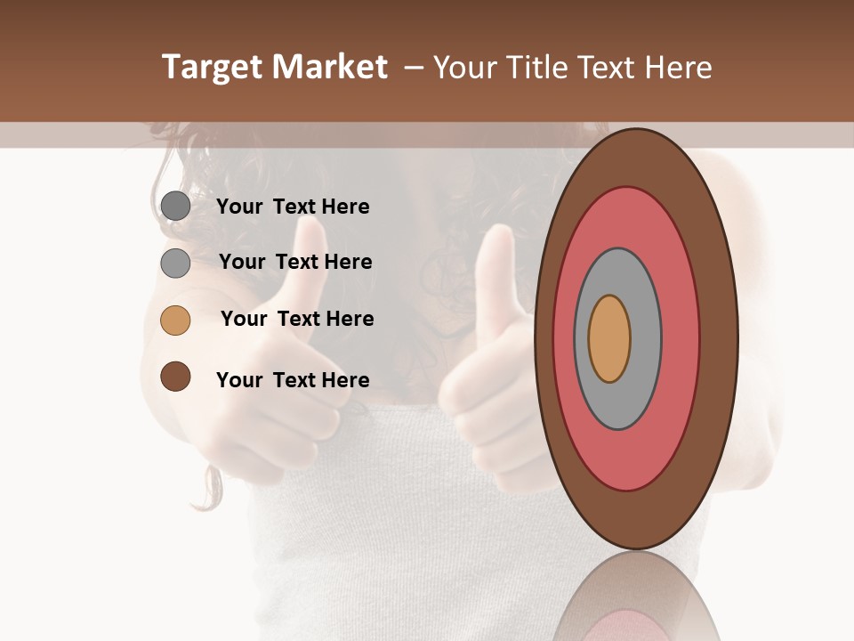 Gesture Top Cheerful PowerPoint Template