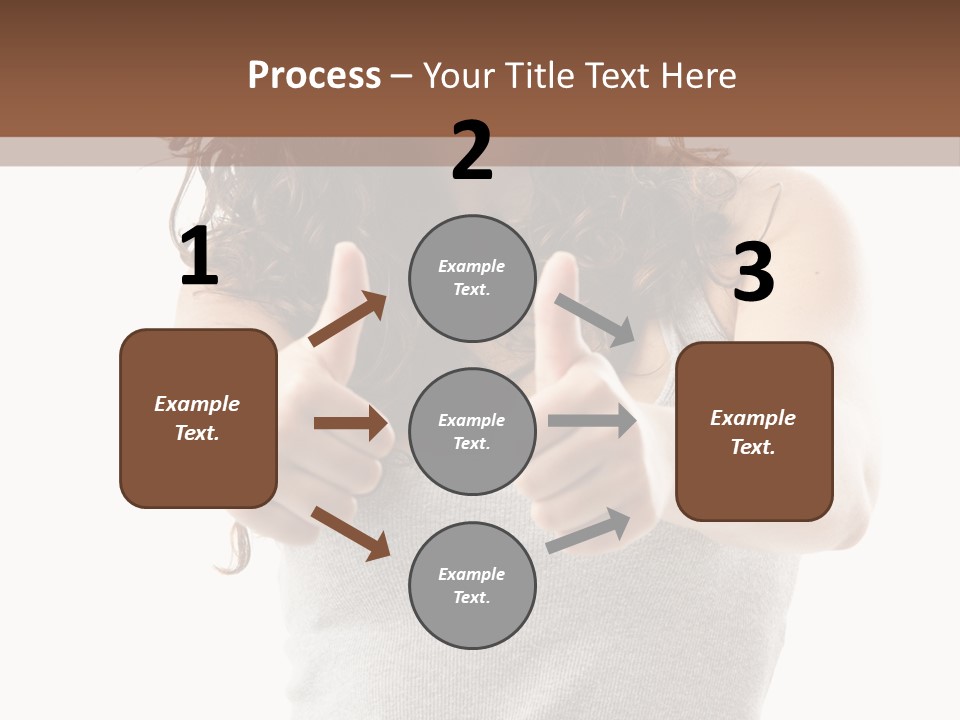Gesture Top Cheerful PowerPoint Template