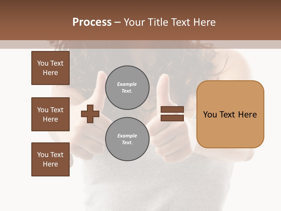 Gesture Top Cheerful PowerPoint Template