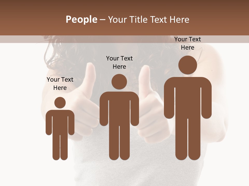 Gesture Top Cheerful PowerPoint Template